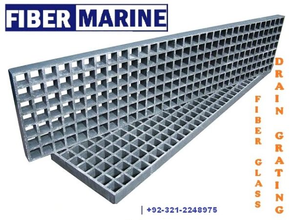 Drain Grating FRP Fiber Glass Fiber Marine price rate suppliers Karachi