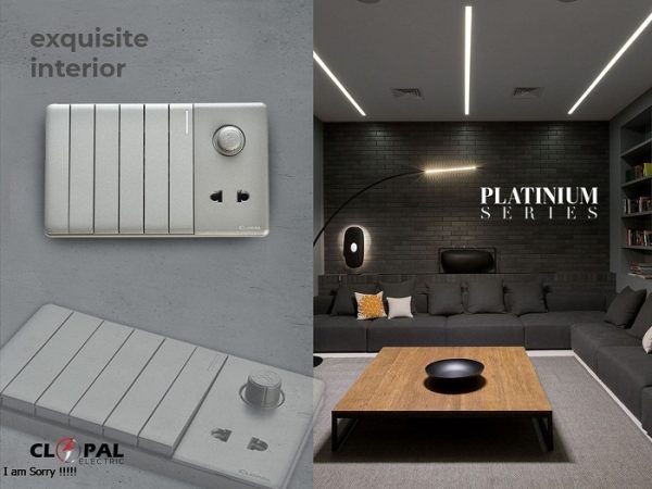 Platinum Series Grey Switch Clopal