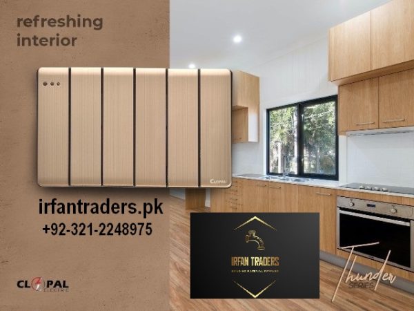 Clopal Thunder Series Switches socket rate price shop suppliers in Karachi pakistan