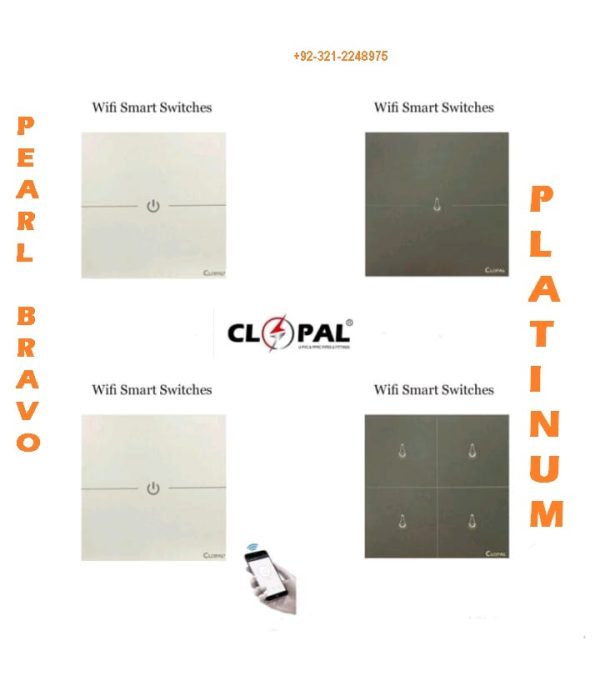 WiFi Smart Switches Clopal Electric price rate shop supplier in Karachi Pakistan